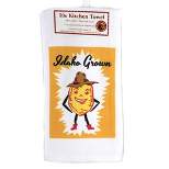 Decorative Towel 24.0" Idaho Grown Kitchen Towel Potato Man 100% Cotton Retro Red And White Kitchen Company  -  Kitchen Towel