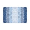Blue Bathroom Rug 30" x 20" Absorbent Soft Bathroom Mat - 2 of 4