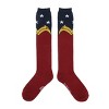 Wonder Woman Classic Shield Women's Knee High Socks - 2 of 4