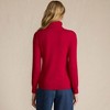 Lands' End Women's Cashmere Turtleneck Sweater - 2 of 4