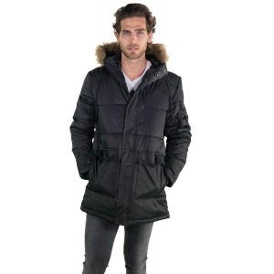 Members Only Men's Snorkel Puffer Jacket - 1 of 3