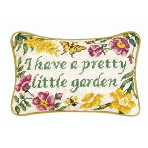 C&F Home Colonial Williamsburg 8" x 12" I Have A Pretty Little Needlepoint Pillow - 1 of 1