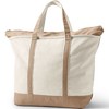 Lands' End Zip Top Canvas Tote Bag - 4 of 4