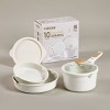 Carote 10pc Ceramic Nonstick Cookware Set with Detachable Handle - 4 of 4