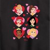 Boys' - Disney - Princess Heart Grid Graphic Long Sleeve Fleece Sweatshirt - 2 of 4