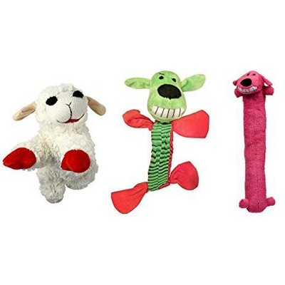 Multipet - Loofer Dogs and Lamb Chop dog toys