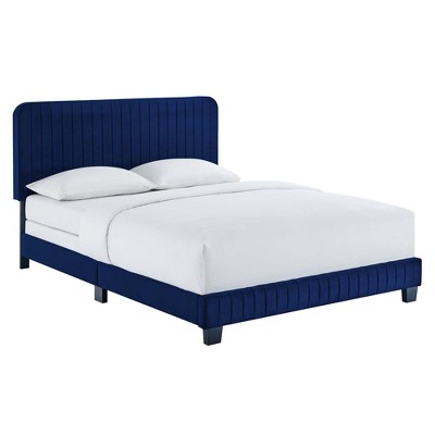 Modway Celine Channel Tufted Performance Velvet King Bed