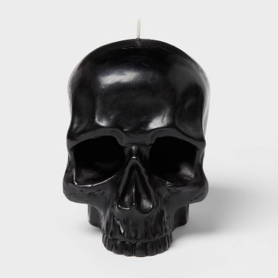 Bleeding Skull Wax Figural Candle - Threshold™