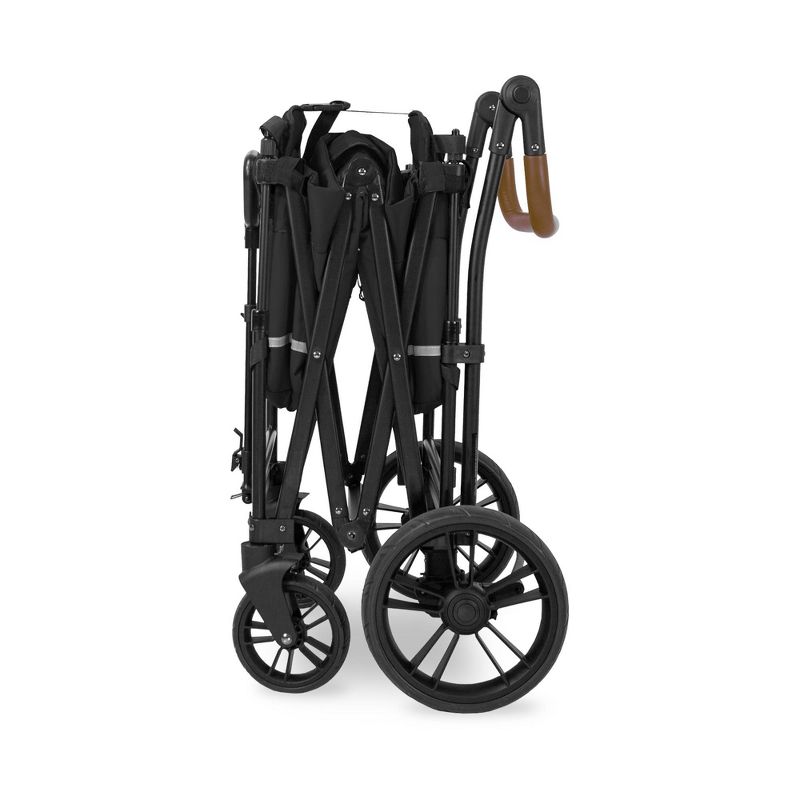 WONDERFOLD X2 Push and Pull Wagon Stroller - Black, 5 of 6