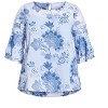 Avenue Women's Plus Size Alex Double Flutter Top - 4 of 4