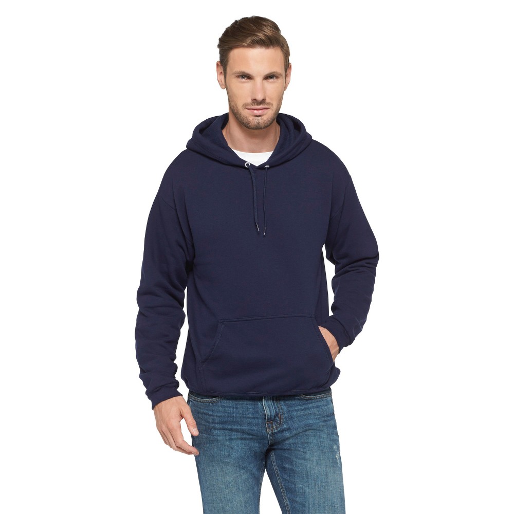 Hanes Premium Mens Pullover Hoodie - Navy L