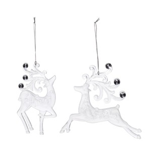 Gallerie II Playful Reindeer Ornaments A/2 - 1 of 3