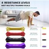 Bob and Brad Resistance Bands for Legs and Butt, Non-Slip Elastic Booty Bands Exercise Stretch Band for Hip Training Yoga with 3 Levels - 2 of 4
