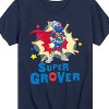 Boys' - Sesame Street - Super Grover Pose Short Sleeve Graphic T-Shirt - 2 of 4
