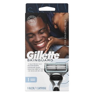 Gillette SkinGuard Razors for Men, 1 Handle and 1 Razor Blade Refill - 1 of 1