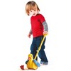 Quercetti Quack & Flap Yellow Duck Push Toy, Sounds & Flaps Wings, Toddler 1+ - 3 of 4