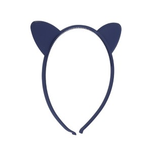 Unique Bargains Women's Cute Frosted Cat Headbands 1 Pc - 1 of 4