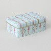 Foundry Candle Co. 2-Wick Patterned Tin Candle with Lid Aspen Mint 5oz - 3 of 3
