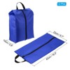 Unique Bargains Nylon Waterproof Portable Lightweight Shoe Bags for Travel 2 Pcs - 2 of 4