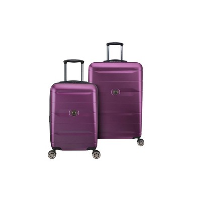 delsey luggage purple