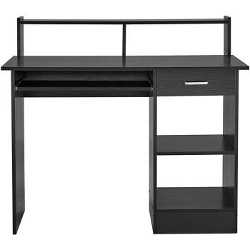 Yaheetech Home Office Wood Computer Desk with Storage Drawers