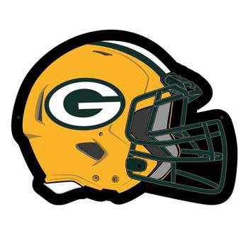 Evergreen Ultra-Thin Edgelight LED Wall Decor, Helmet, Green Bay Packers- 19.5 x 15 Inches Made In USA