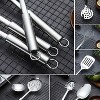 BRINJOY 8-piece cookware set, stainless steel kitchen tool set with stand, cooking utensils - 4 of 4
