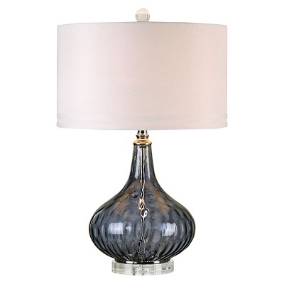 target glass table lamp