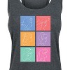 Women's - Disney Princess - Princess Grid Graphic Racerback Tank - 2 of 4