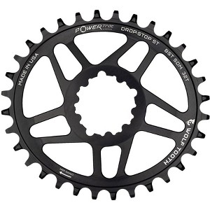 Wolf Tooth Elliptical Direct Mount Chainring - 32t, SRAM Direct Mount, For SRAM 3-Bolt Boost Cranks, Requires - 1 of 2