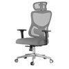 GlasFlength Task and Office Chairs with Support Armrest，Ergonomic, Adjustable，Computer Chair and Gaming Chair, Gray, 28.1"*18.1"*48" - 2 of 4
