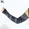 Unique Bargains Basketball Sports Camouflage Cooling Arm Elbow Compression Sleeve Green-gray-blue 1 Pair - 3 of 4