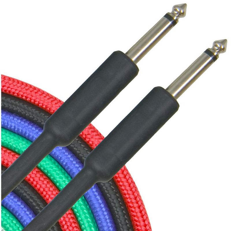 Musician's Gear Braided Instrument Cable 1/4", 4 of 7