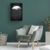 Canvas Wall Art - Aureous   'Black Cloud No1' Wall Art for Living Room, Bedroom, or Office Décor by Trademark Fine Art - 4 of 4