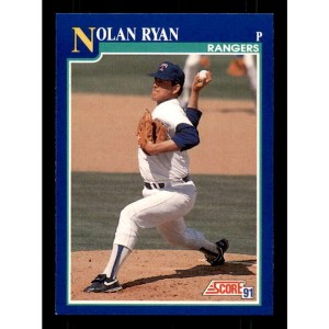 Nolan Ryan Card 1991 Score #4 - 1 of 2