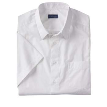 KingSize Men's Big & Tall  Wrinkle-Free Short-Sleeve Dress Shirt