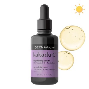 DERMAdoctor Kakadu C Vitamin C Anti-Aging Serum with Vitamin E & Ferulic Acid; Hydrating, Dark Spot Corrector & Discoloration Serum - 1 fl oz - 1 of 4
