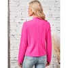 Coolmee Womens' Blazer Long Sleeve Jacket Notch Collar Casual Business Elegant Work Office Coat - 4 of 4