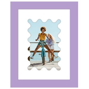Americanflat Picture Frame with Oval Mat Insert and Shatter-Resistant Glass - Signature Collection - Photo Frame for Wall Display - 1 of 4