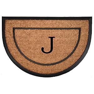 Calloway Mills 106572436J The General Monogram Doormat, 24" x 36", Letter J - 1 of 1