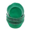 Unique Bargains Solid Color Disposable Baking Cups Aluminum Foil Greaseproof Paper 1.97"x1.18" 100 Pcs - 3 of 4