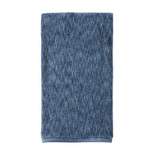 Shibori Stripe Jacquard Bath Towel Navy - SKL Home