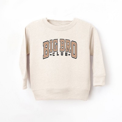 The Juniper Shop Big Bro Club Stars Toddler Graphic Sweatshirt