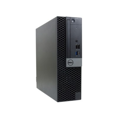 Dell 7050-SFF Certified Pre-Owned PC, Core i7-7700 3.6GHz, 16GB Ram, 512GB SSD, DVDRW, Win10 Pro (64-bit) Manufacturer Refurbished
