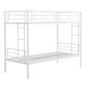 Cesicia Twin Size Metal Bunk Bed Frame with Fence - 2 of 4