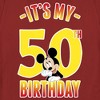 Women's Mickey & Friends It's My 50th Birthday T-Shirt - 2 of 4