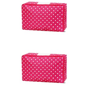 REGALWOVEN Fabric Organizing Bedroom Comforter Closet Moving Storage Bags 2 Pcs - 1 of 4