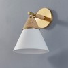 Mitzi Mica 1 - Light Sconce in  Aged Brass - 2 of 4