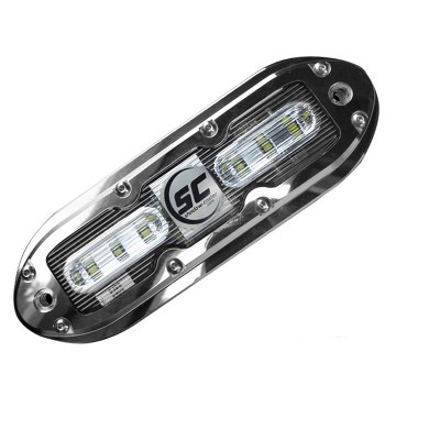 Shadowcaster Marine Lighting SCM-6 Underwater LED Light Ultra Blue Boat Equipment SCM6UB20