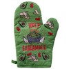 Holy Guacamole Oven Mitt Funny Avocado Tortilla Chips Guac Kitchen Glove - Crazy Dog Bakeware - 2 of 4